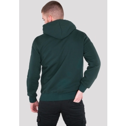 Bluza ALPHA INDUSTRIES Basic Zip Hoody Dark Petrol