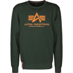 Bluza ALPHA INDUSTRIES Basic Sweater Dark Petrol