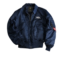 Kurtka ALPHA INDUSTRIES CWU-45 Replica Blue