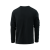 DIRECT ACTION Longsleeve DA Rope - Cotton - Black