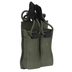 TASMANIAN TIGER DBL Pistol Mag Pouch VL M4 Olive