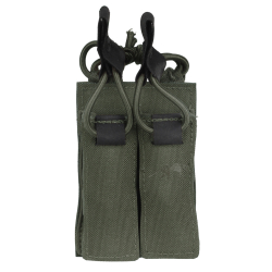 TASMANIAN TIGER DBL Pistol Mag Pouch VL M4 Olive